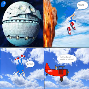 Sonic's Savior PAge 1 by veestitch