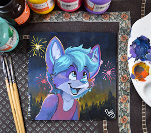 Jacey Sees Fireworks by pandapaco