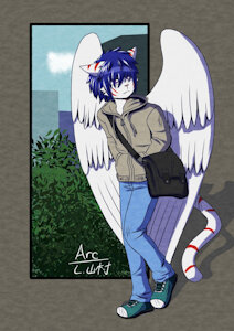 depressed teen cat by arcrose