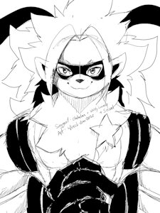 Sketch 446 - Wolvermon by WinickLim