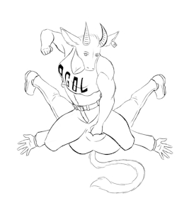 Reverse Amazonian Beatdown --Commission-- by Mysticbust