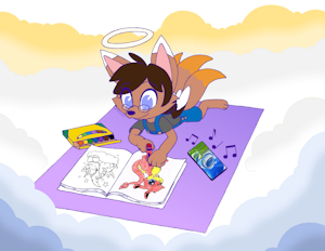 [$] Mikey's Coloring Time by Sp4c3Ch1nch1ll4