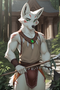 The indigenous Fox by KyuubiFoxy