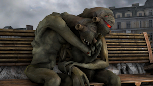 Caring hug by Margevonn