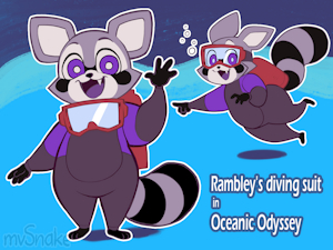 Rambley's diving suit by mvSnake