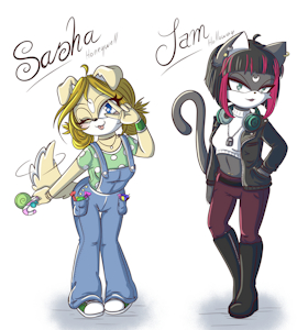 Sasha Honeywell & Sam Holloway by laoru