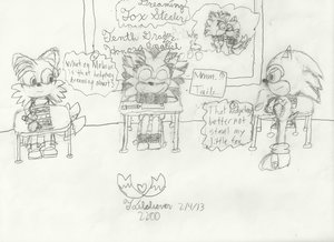 SonTails and CammiexTails - Dreaming Fox Stealer by CoopBurrito