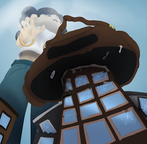 COMMISSION - Cindy's Handbag (REMASTER) by DeferredGalaxy