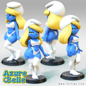 Azurebelle - Figure by bbmbbf