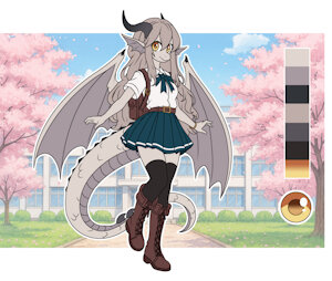 Dragon Girl Adopt - CLOSED by SofiLab