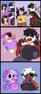 placing a pacifier by taffytoffee