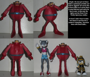 Totally Spy Eggman for Clown Cable by angel85