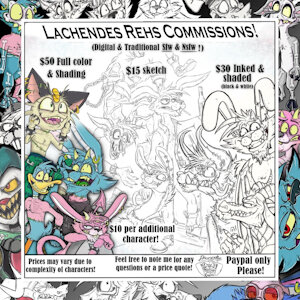 End of 2025 Commissions (Open) by LachendesReh