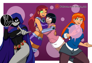 Commission. The squad by DrakeRex