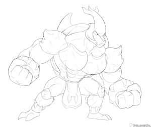 Wallrunner OC Design - Patron Power 10-2025 by SpelunkerSal