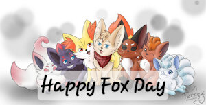 Happy Fox Day by fennekfuchs