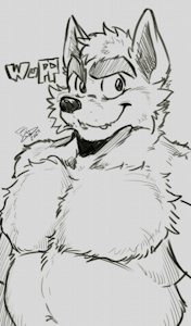 (Warm-Up) Birthday Gift for Lobo Wupp by RaionDouglas