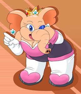 Elephant Daisy - Rouge's outfit by RougeDaisy