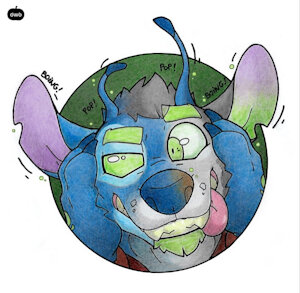 Stitch Glitch ! by Danwolf15