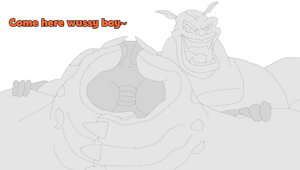 Pound manhandle ych by kittkitt40