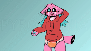 Pee pee kitty by Pyromaniia