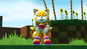 Sonic Fankids: Sea the Raccoon by galestar01