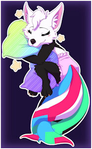 [YCH Example! See desc.] Sleepy Kon by Kontsune