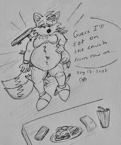 Fattytober Day 13: Seat by BlubberBuck