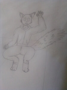 wolf cat by Detonato13