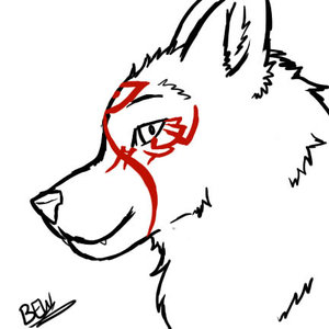 Kickinthehead by BlueEyedWolf