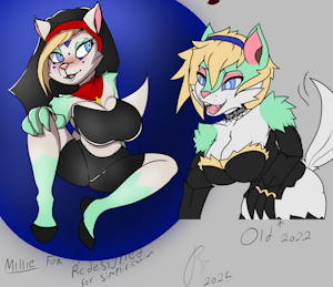 Millie The Fox! by xRairBairity