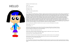 Ref Sheet - Shara! UwU by FluffyKittenJP