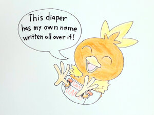 Flamey's Personally-Created Diaper (DanielMania123×CW Ballard) by CWBallard