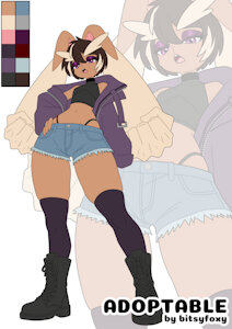 LOPUNNY ADOPTABLE - CLOSED by BitsyFoxy