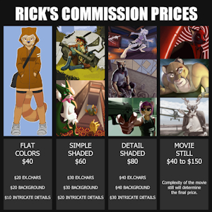 Commission Prices 2025 by FoxxJ