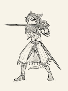 Llyana Therasll the Swordsmaster by LlyanaTherasll