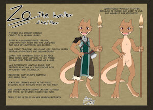 Zo The Hunter Reference (and story) by arcrose