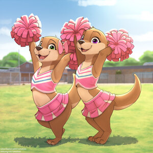 Cheerleading Otts by Comatose