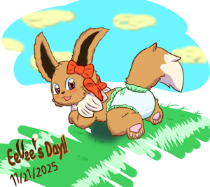 Ana Eevee's Day -By HangyakuNeko- by DanielMania123