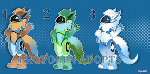 Protogen adopts auction CLOSED by SynnfulTiger