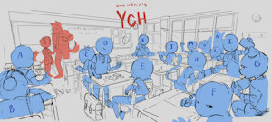 Classroom YCH by nocneko