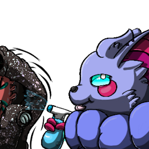 Neon - Bad Lizard by PastelPaints