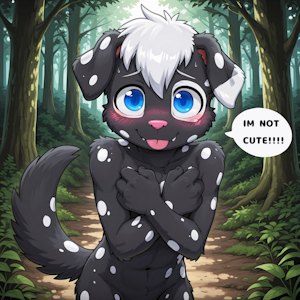 IM NOT CUTE >_< by OreoPup