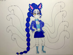 Scarlet McCloud (2025 New Look) by JurassicWorldGirl