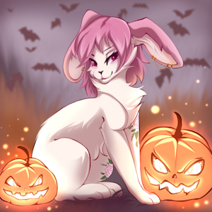 Happy late Halloween by WereFox