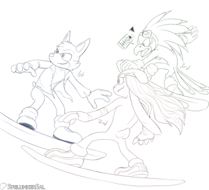 Race to the Finish! - Art n Chill Request/PWYW by SpelunkerSal