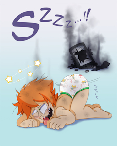 Tristan Microwaves Canned Soup (Commission) by EmperorCharm