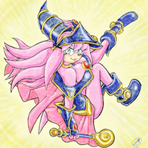 Sky As Dark Magician Girl by MelSky