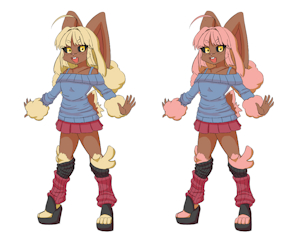 Praline the Lopunny by IgnitedYam