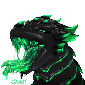 Gooey Dragon Maw by KanArt